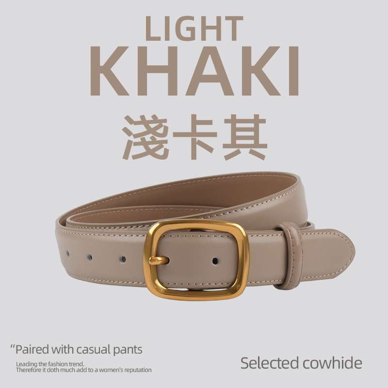 香港狄記手工 - 特價熱賣 超優れた日字扣真皮帶30080號