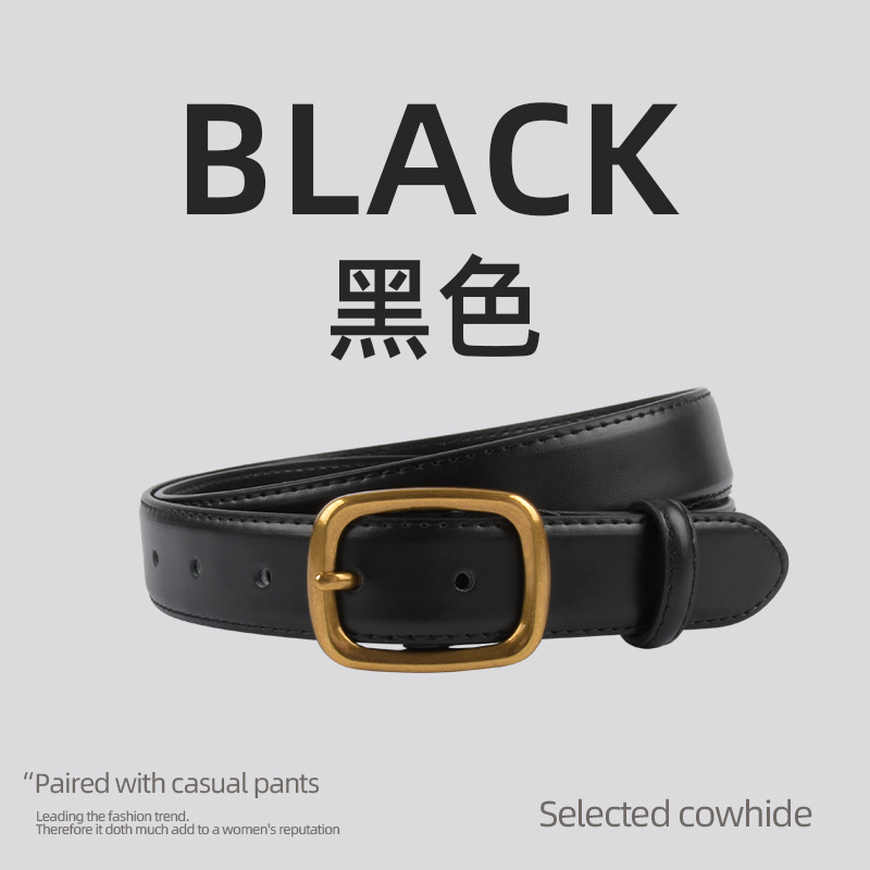 香港狄記手工 - 特價熱賣 超優れた日字扣真皮帶30080號