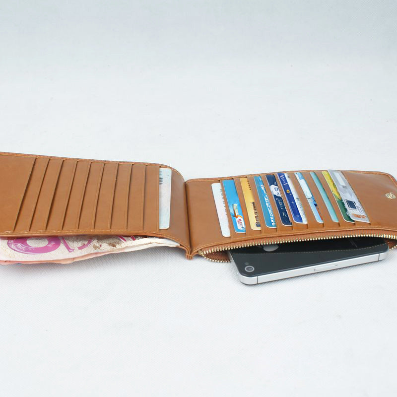 香港狄記手工製作 - 油蠟牛皮超輕薄手拿包 3045號