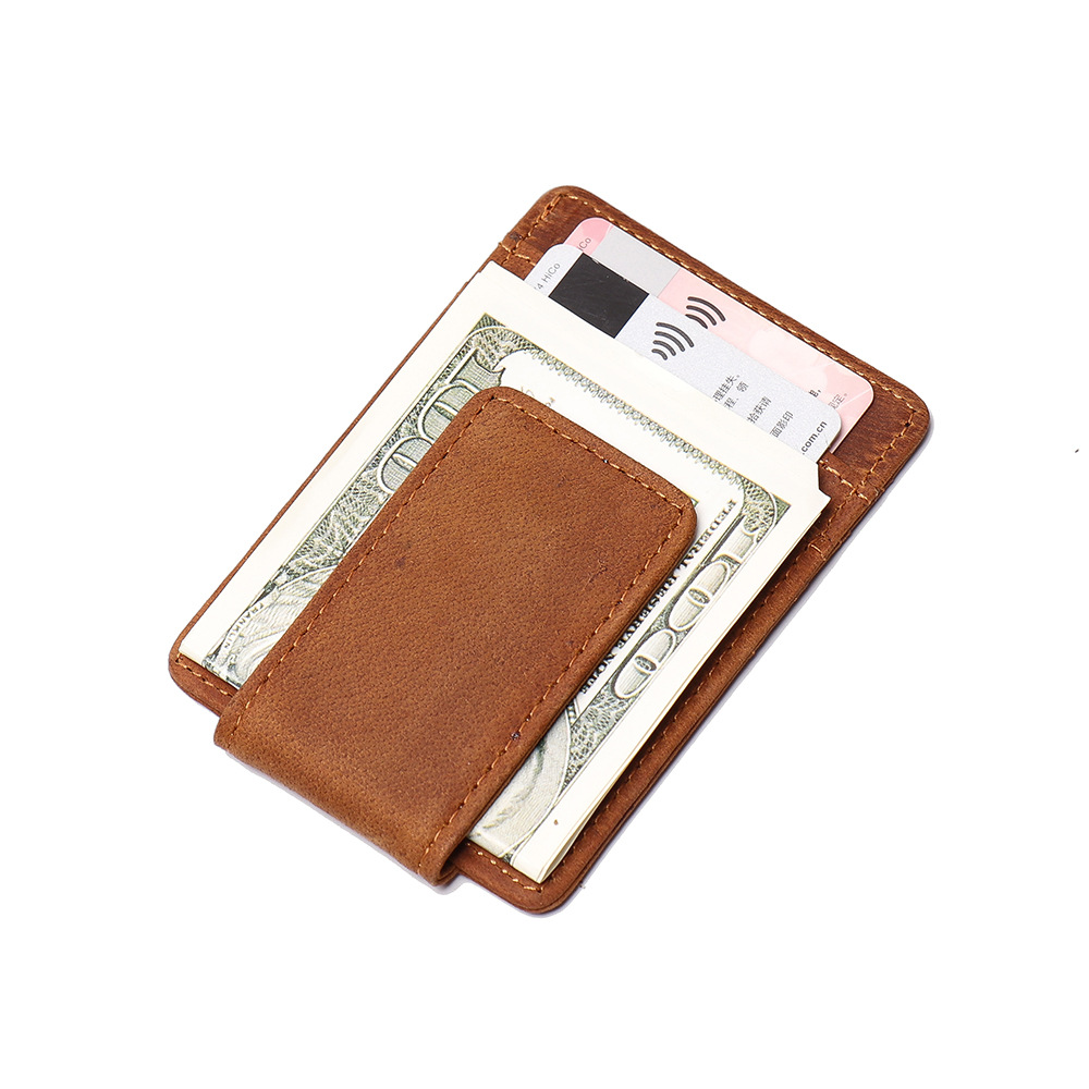 DEEPKEEE LEATHER | Minimalist RFID Blocking, Credit Card Holder For Men & Women No.J033