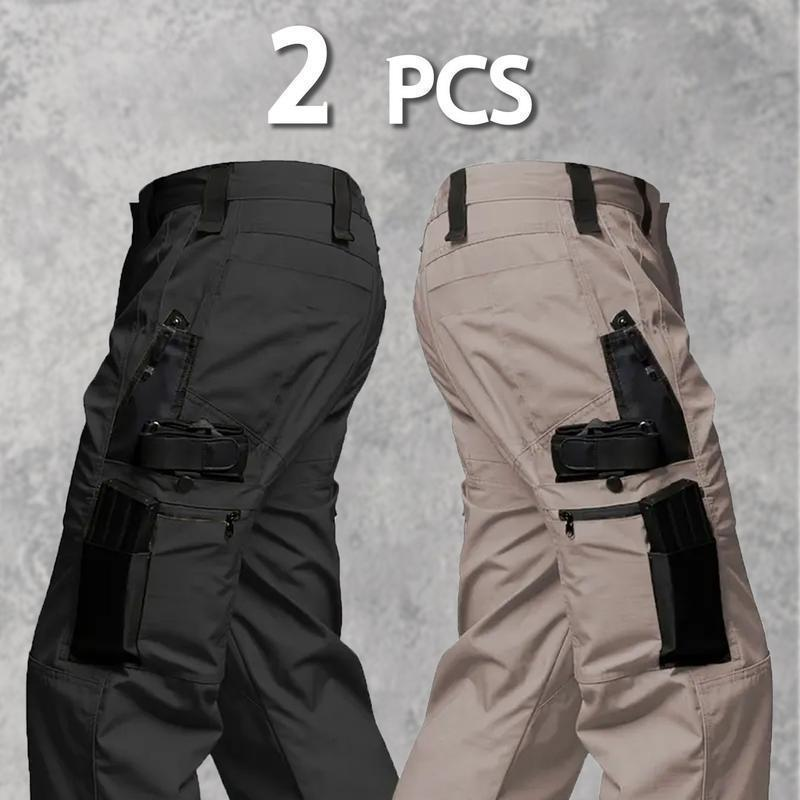Men's Combat Training Multi-Pocket Water-Repellent Outdoor Multi-Pocket Trousers