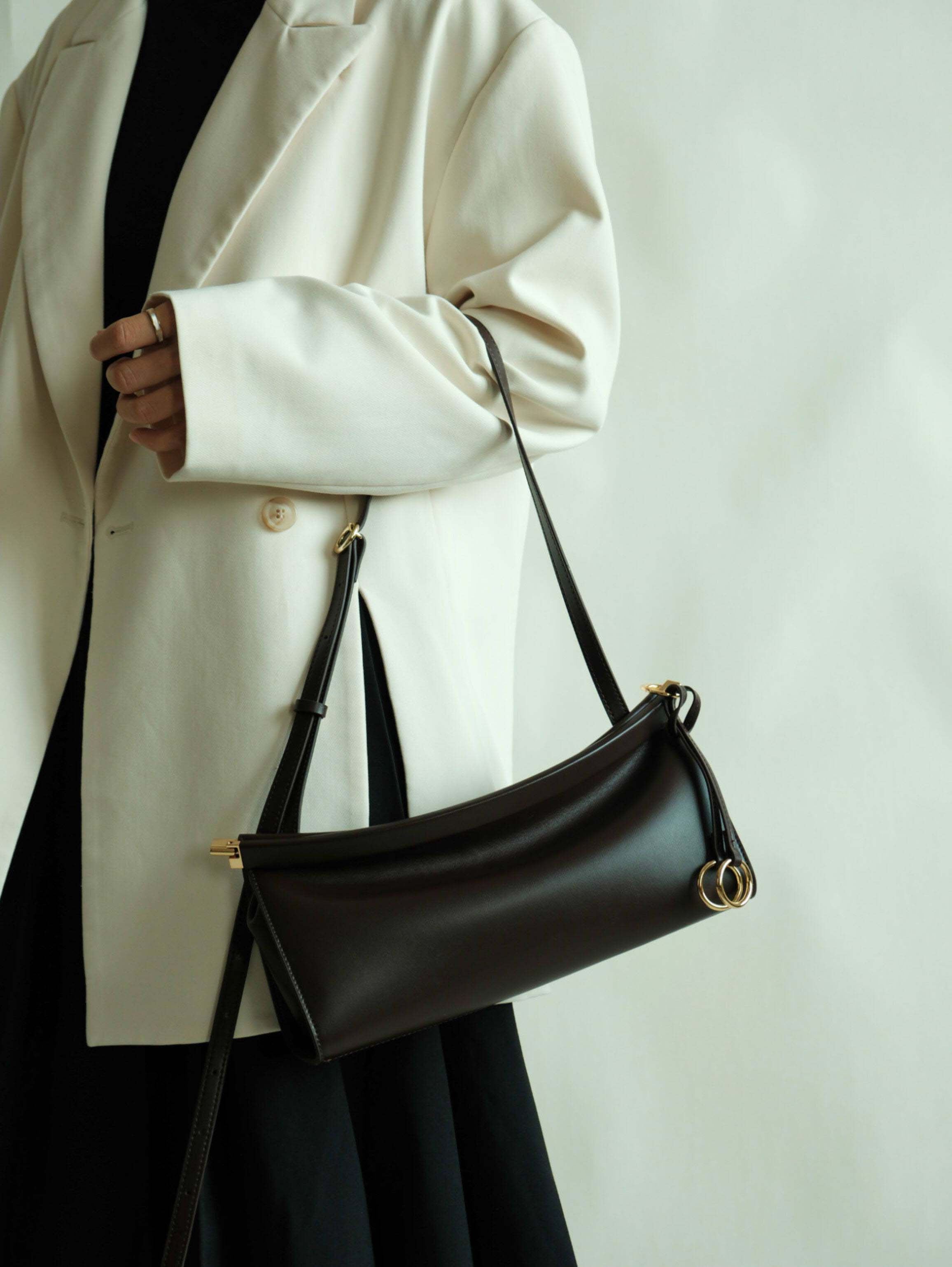 DEEPKEE 新作り牛皮夾子法棍包 EZ21 號