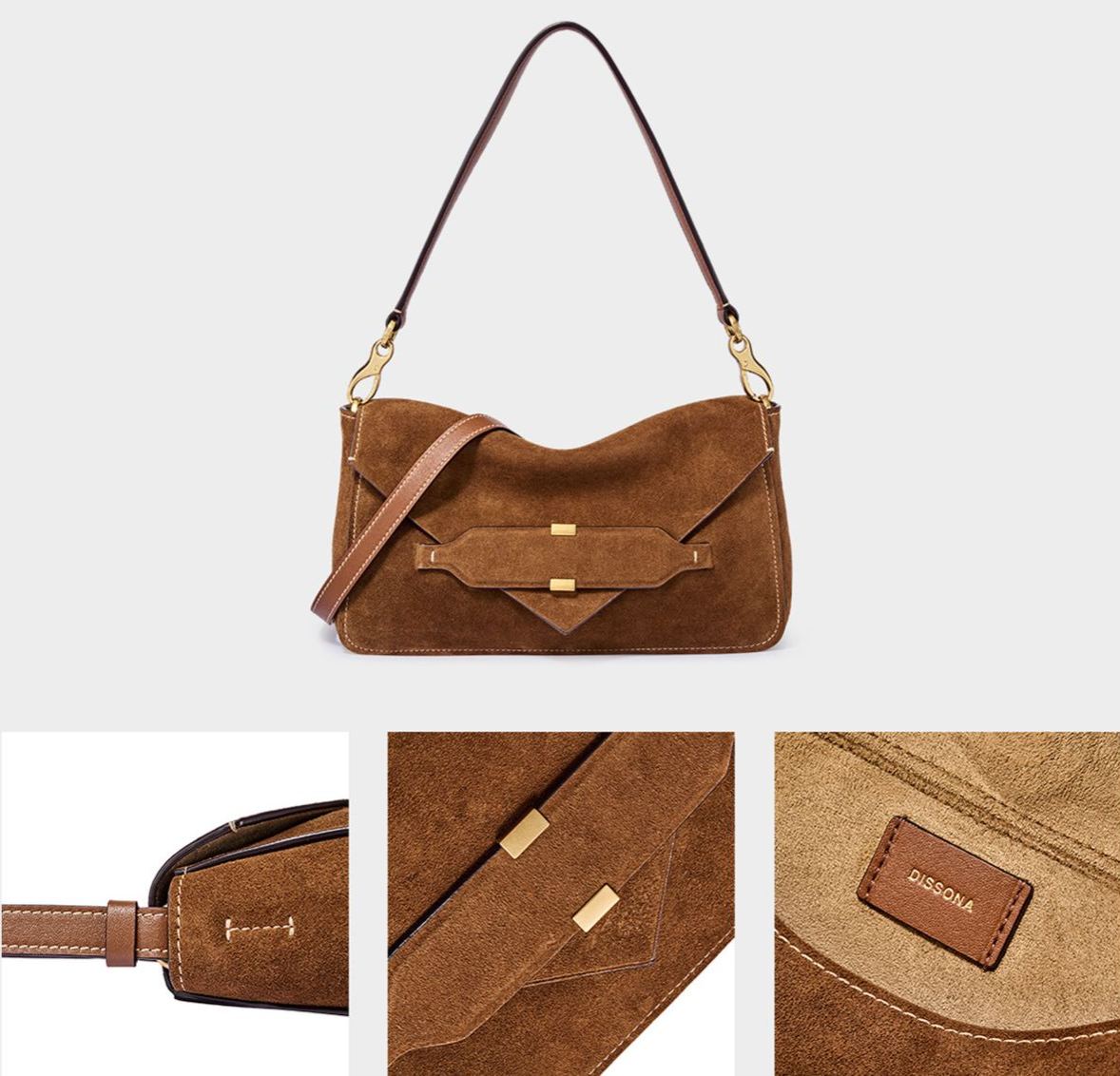 DEEPKEE 經典信函小方包 8253 號