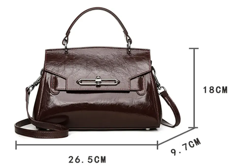 DEEPKEE original nubuck handmade full-grain genuine leather cowhide bag 真皮凱莉包女士高級輕奢單肩包通勤簡約手提女包 88-11 號