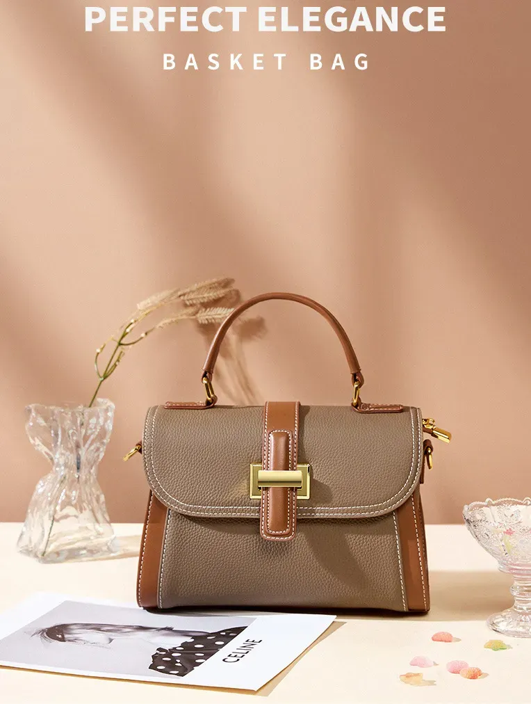 DEEPKEE original nubuck handmade full-grain genuine leather cowhide bag 頭層牛皮包高級質感時尚手提包斜挎包 2189 號