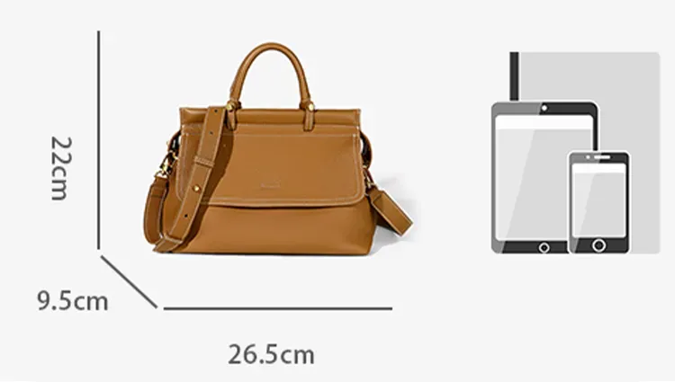 DEEPKEE original nubuck handmade full-grain genuine leather cowhide bag 百搭真皮女士手提包 L2404 號