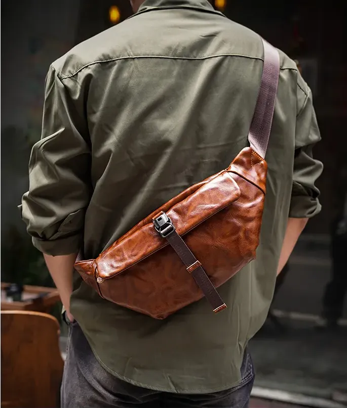 香港狄記皮具 狄記 原創真皮手工 ins郵差包 ins風格包包 頭層牛皮包包 皮革 原創手工真皮 皮件 DEEPKEE 復古真皮手工包