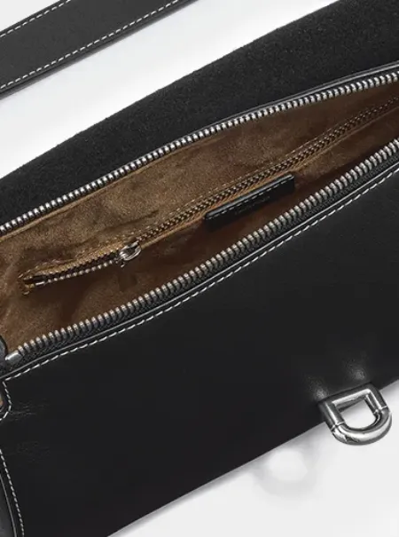 DEEPKEE original nubuck handmade full-grain genuine leather cowhide bag softie軟盒真皮包 0601號