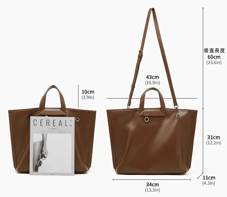 DEEPKEE original nubuck handmade full-grain genuine leather cowhide bag 頭層植鞣皮大容量手提單肩斜挎包 3231 號