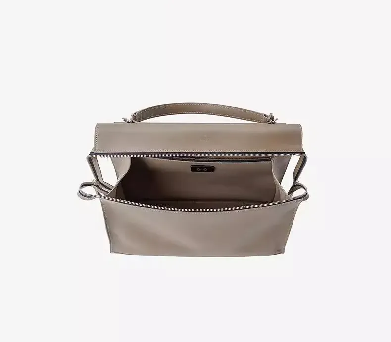 DEEPKEE original nubuck handmade full-grain genuine leather cowhide bag 中號\小號輕便簡約時尚手提單肩斜挎包 MM3700SS 號