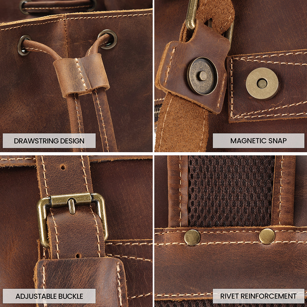 The Drawstring Backpack #6584