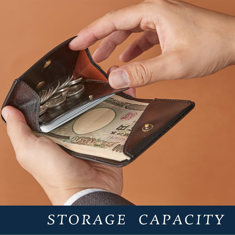 日式財布 二折真皮零錢包皮夾CP25012