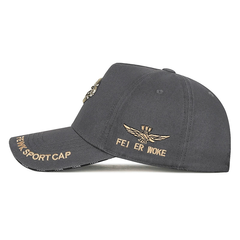 🧢☀️金屬錨重工業刺繡棒球帽 989