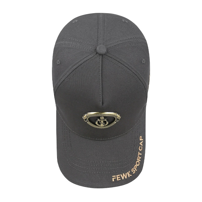 🧢☀️金屬錨重工業刺繡棒球帽 989