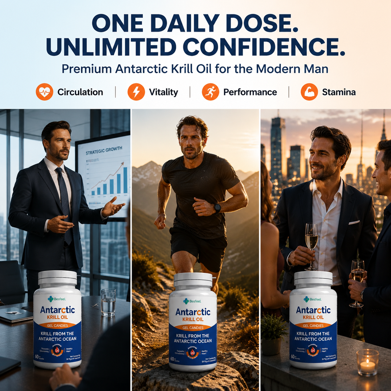 Men's Power - High Concentration Krill Oil
