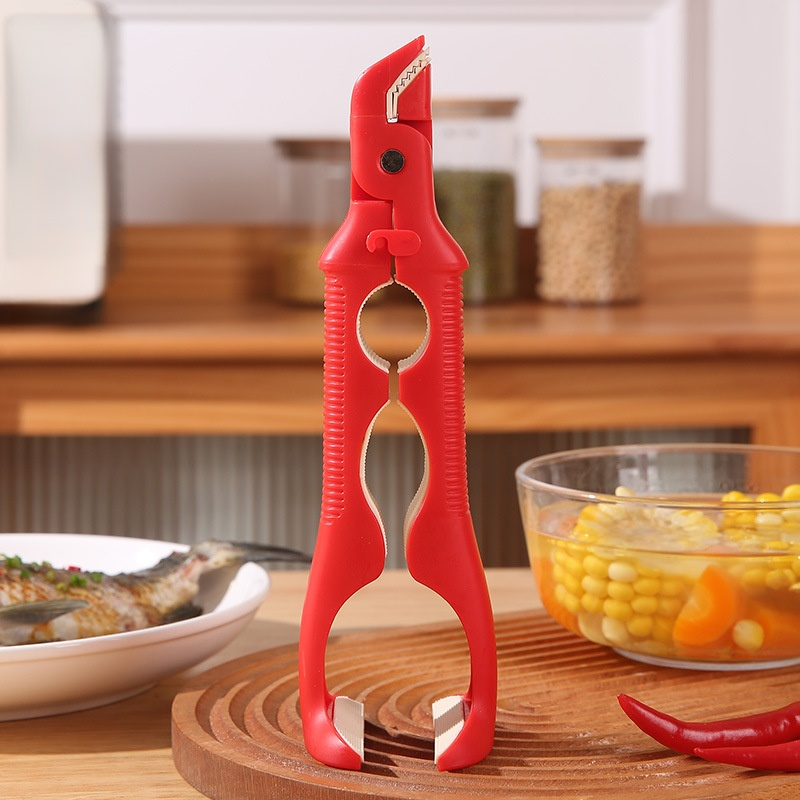 Multifunctional antiscald clip silicone dish clamp device plate opener