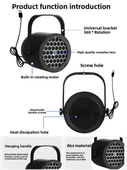 📣A must-have for this Christmas 🏠 Simply plug it in and transform your ordinary wall into a dazzling magical world