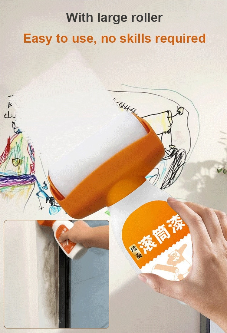 👉🏻If your walls are dirty, don't worry 🥰Try this multi-functional wall repair paint