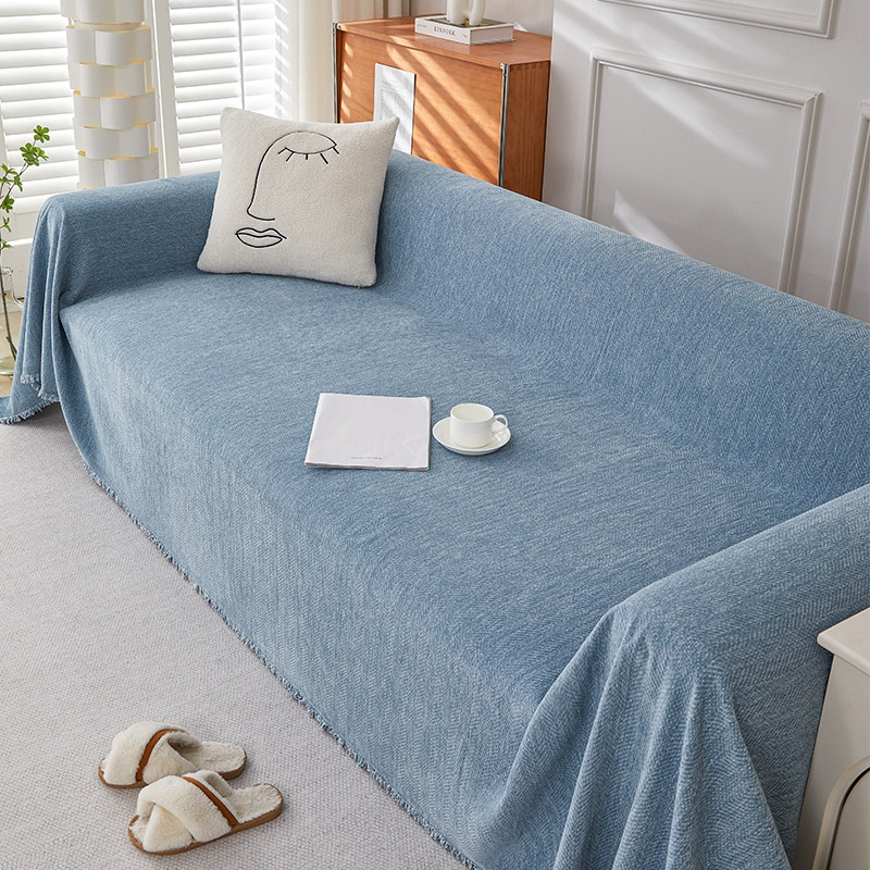🌻One piece chenille sofa cover 🌻Suitable for all seasons, soft and comfortable 🌻Anti-scratch, wear-resistant, mildew-proof, anti-bacterial, waterproof and anti-fouling