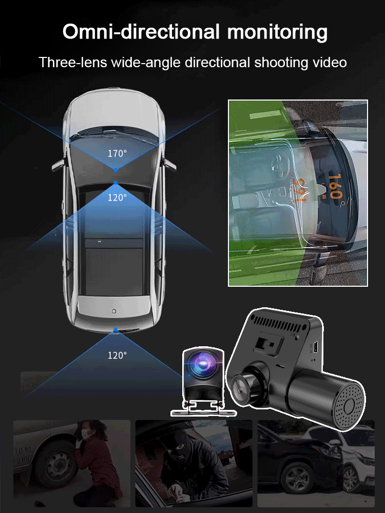 🚗Brand new high-definition car dashcam, sharp image 📸Capture Every Moment