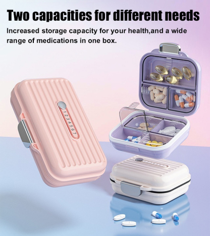 💊It is so convenient to bring this small medicine box with you when traveling