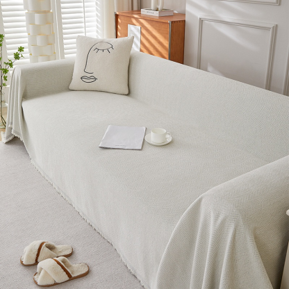 🌻One piece chenille sofa cover 🌻Suitable for all seasons, soft and comfortable 🌻Anti-scratch, wear-resistant, mildew-proof, anti-bacterial, waterproof and anti-fouling