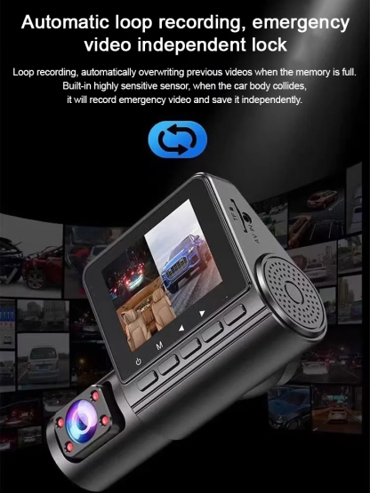 🚗Brand new high-definition car dashcam, sharp image 📸Capture Every Moment