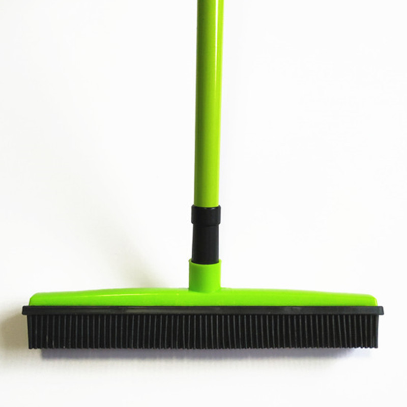 🔥Pet hair removal broom hack: the amount of hair that came up is disturbing.