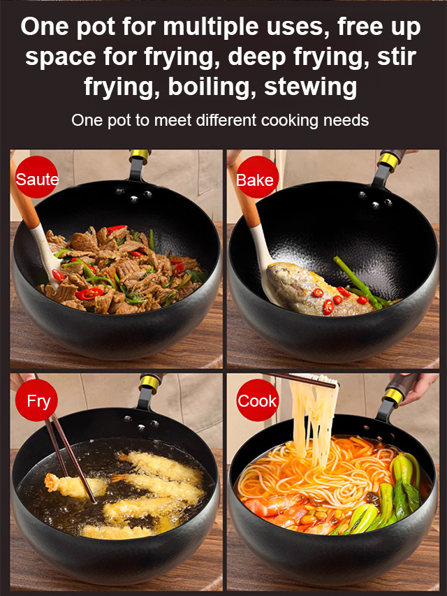 🔥🔥🔥【Heritage Craftsmanship】CenturyPan™ Handcrafted Cast Iron - Built to Last 100 Years！Grill, Fry, Steam, Bake, and More！