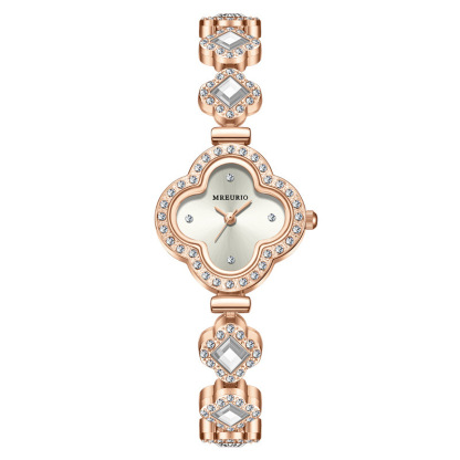 【Wearable Heirloom】CloverLux™ Four-Leaf Diamond Watch - A Timeless Symbol of Luck and Elegance - 30 Years of Haute Horlogerie Excellence