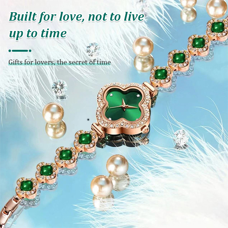 【Wearable Heirloom】CloverLux™ Four-Leaf Diamond Watch - A Timeless Symbol of Luck and Elegance - 30 Years of Haute Horlogerie Excellence