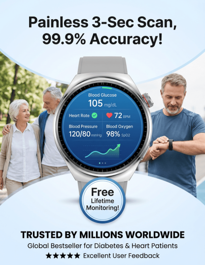 【Endorsed by Medical Doctors!】The Latest Smart Health Watch！The Premium Choice for Professionals!