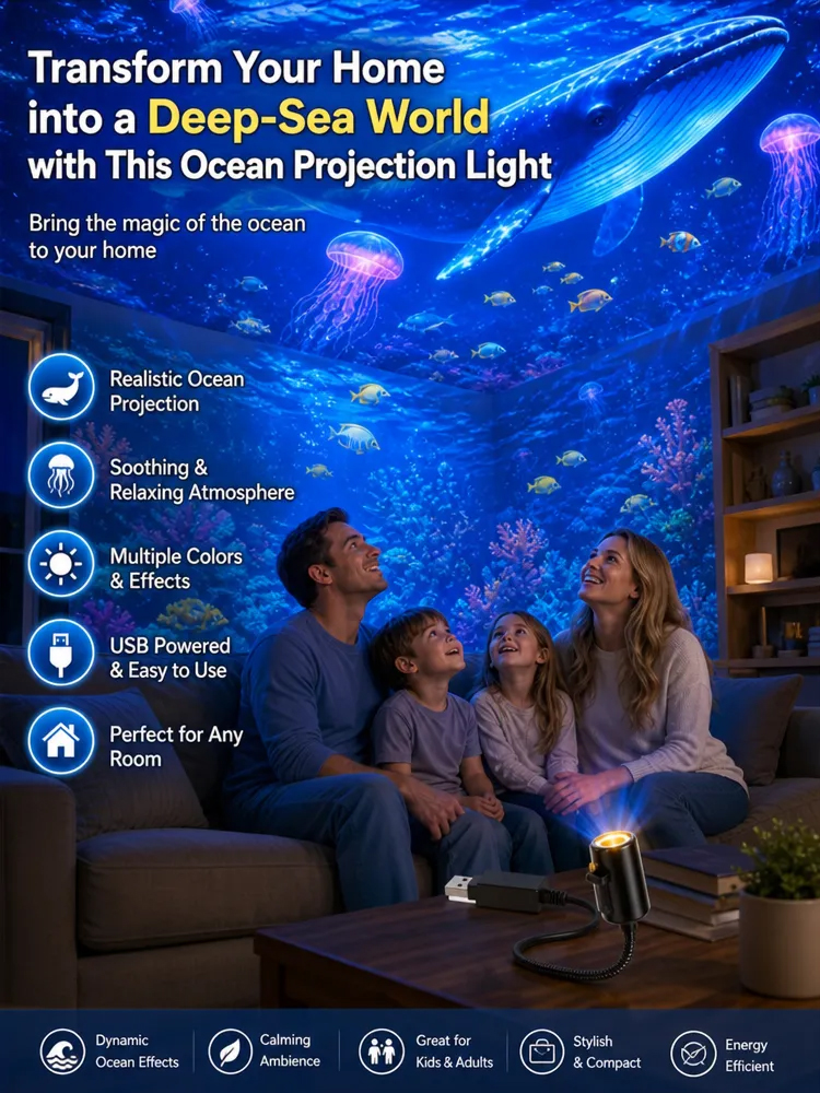 Premium 3D Nebula & Ocean Wrap 🌌【Starry Sky & Ocean】🌊ultra-efficient🛡️10-year warranty