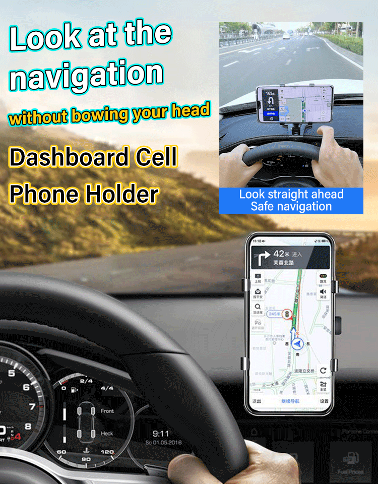 EternalMount™ Multi-Functional Car Phone Mount - Durable for 30 Years, Free Replacement if Damaged