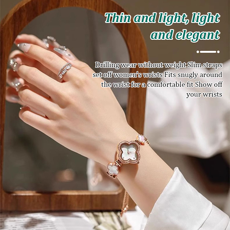 【Wearable Heirloom】CloverLux™ Four-Leaf Diamond Watch - A Timeless Symbol of Luck and Elegance - 30 Years of Haute Horlogerie Excellence