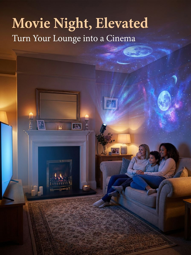 Premium 3D Nebula & Ocean Wrap 🌌【Starry Sky & Ocean】🌊ultra-efficient🛡️10-year warranty