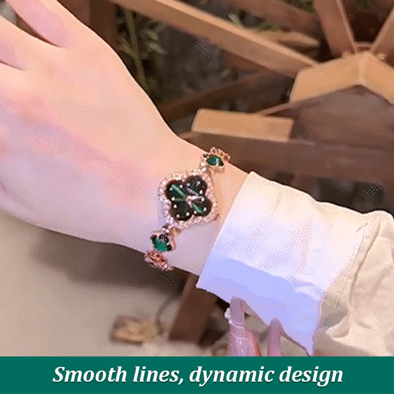 【Wearable Heirloom】CloverLux™ Four-Leaf Diamond Watch - A Timeless Symbol of Luck and Elegance - 30 Years of Haute Horlogerie Excellence