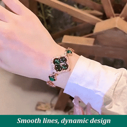 【Wearable Heirloom】CloverLux™ Four-Leaf Diamond Watch - A Timeless Symbol of Luck and Elegance - 30 Years of Haute Horlogerie Excellence