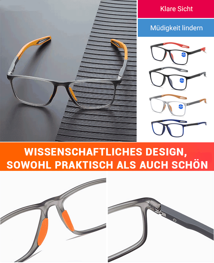 No eye exam needed • Lifetime use • Auto-focus from -4.0° to +7.0° — Multifocal sports glasses