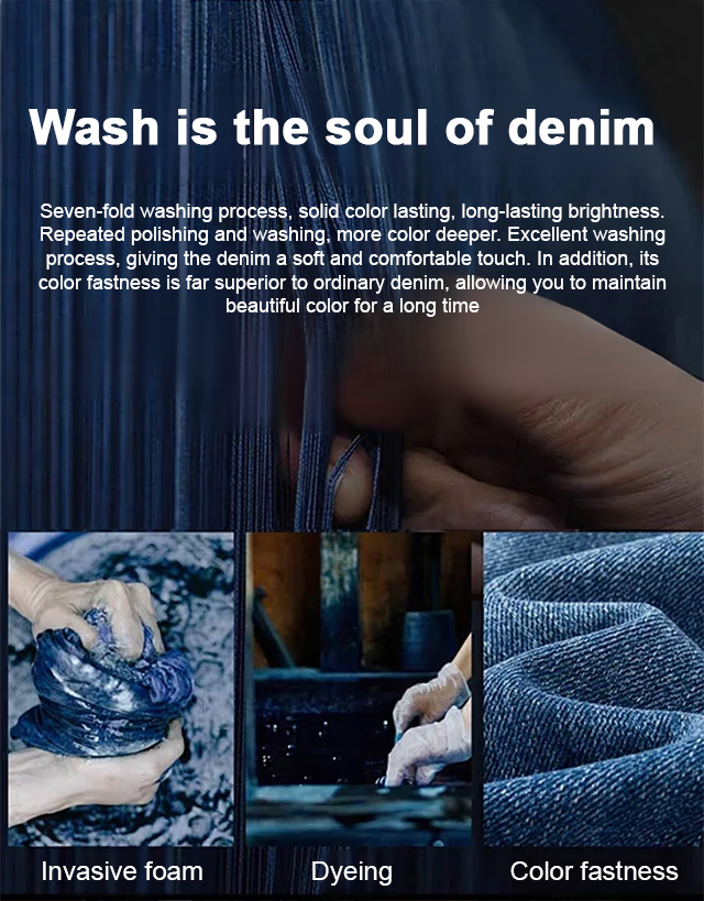 Retro blue scimitar slimming jeans