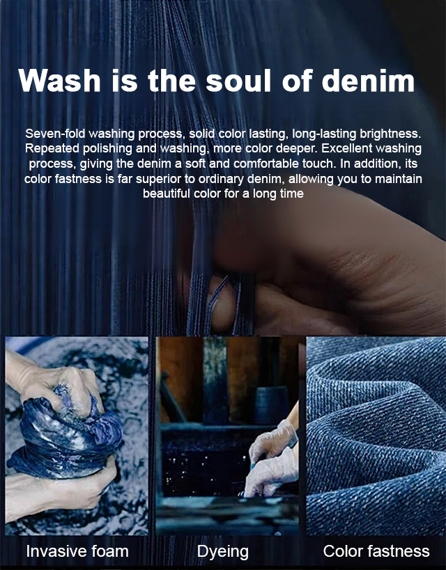 Retro blue scimitar slimming jeans