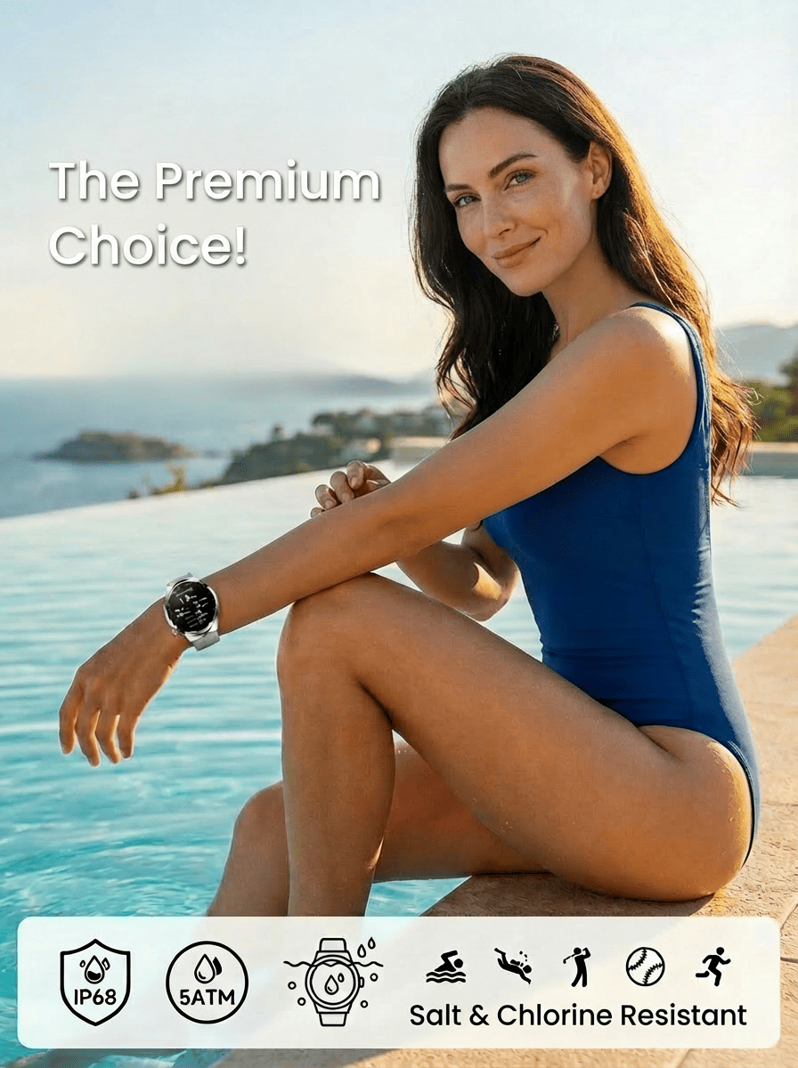 【Endorsed by Medical Doctors!】The Latest Smart Health Watch！The Premium Choice for Professionals!