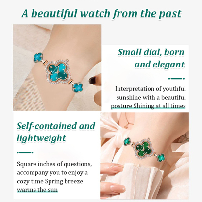 【Wearable Heirloom】CloverLux™ Four-Leaf Diamond Watch - A Timeless Symbol of Luck and Elegance - 30 Years of Haute Horlogerie Excellence