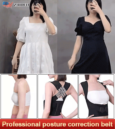 ✨【Orthopedic-Approved】PosturePro™ Corrector - Relieve Neck & Back Pain Fast!Discreet Support for All Ages!