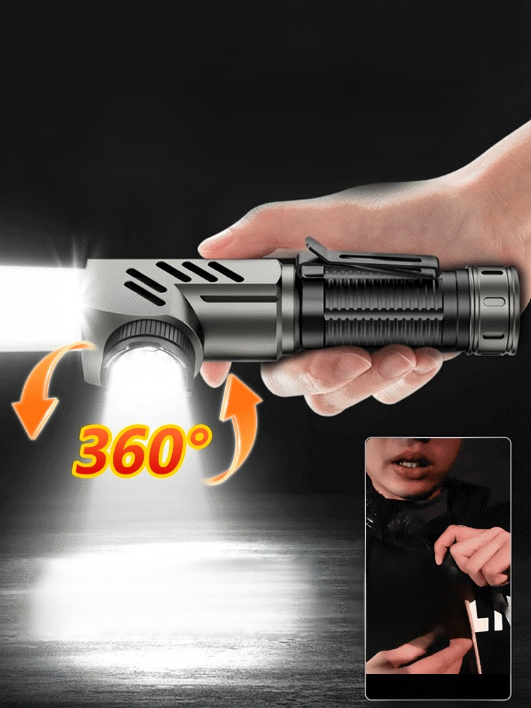 Multifunctional corner flashlight
