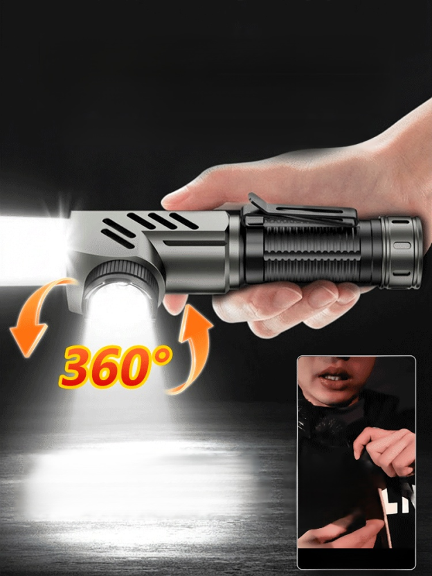 Multifunctional corner flashlight