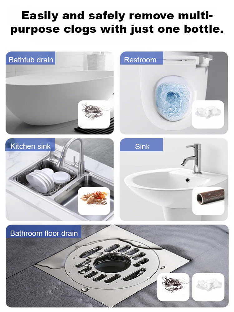 😖 Clogged drains, foul odors, and pesky insects? 😊 Try this drain cleaner!