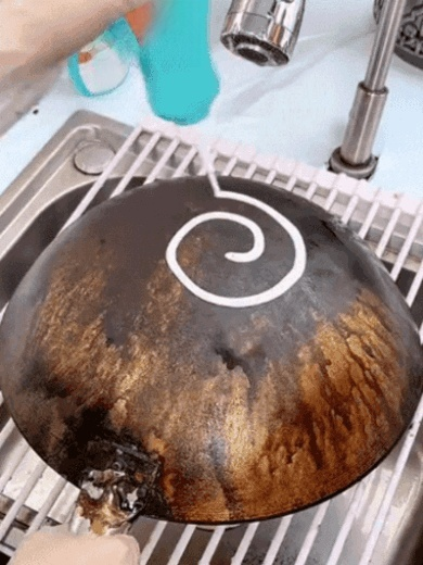 🍳 Grease Cleaner🍲 ⚗️ Specialized for burnt grease and burnt pot bottoms