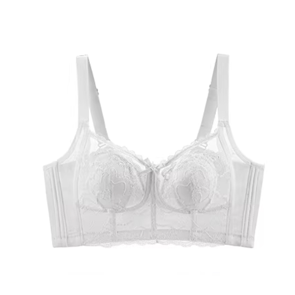 Ultra-thin Bunny Ear Cup Minimizer Bra for Large Bust