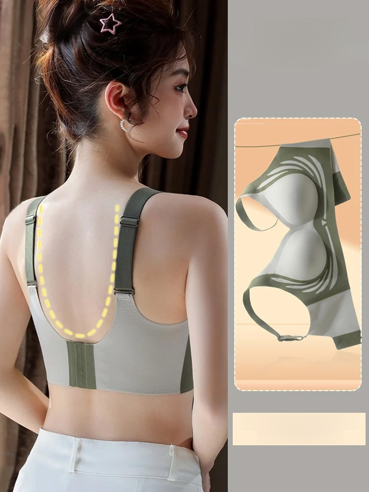 Lifting Anti-Sagging Wireless Push-up Bra